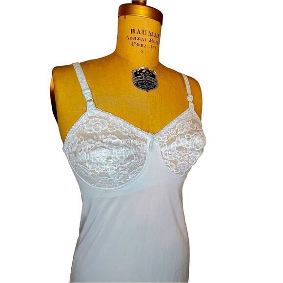 Vintage Blue bra chemise - Vassarette - Picture 3 of 11